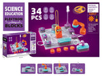 STEM Science Education Electronic Building Blocks Toy - Physics Circuit Experiment Set
