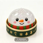 2026 Christmas Dumpling Squishy Snowman Elk Santa Claus Squeeze Ball with Box Stress Relief Merry Christmas New Year XMAS Gift
