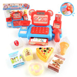 Cash House Toys Electronic Game Lighting And Sound Effects Supermarket Cashier Toys