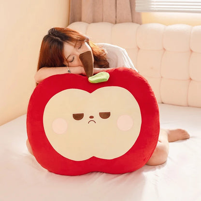 Squishy Red or Green Apple Plush Toy Pillow
