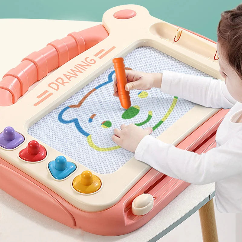 Baby Magnetic Drawing Board Educational Toy for Toddlers Boys and Girls