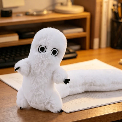 Witch Hat Atelier Fudeworm Plush Toys Fluffy Shapeable Cute Stuffed Toys Anime Brush Buddy Dolls Home Decor Fans Birthday Gifts
