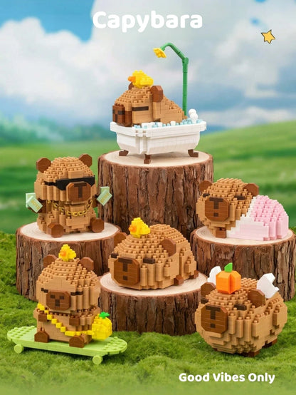 Micro Particle Capybara Building Blocks