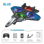 High Performance foam aircraft stunt intelligent fixed height hover 360 ° turn UAV remote LED lights