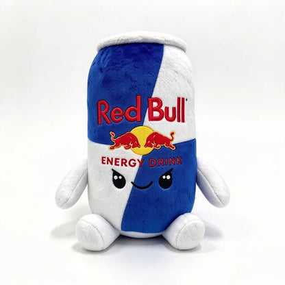 Red Little Calf Energy Drink Can Plush Doll