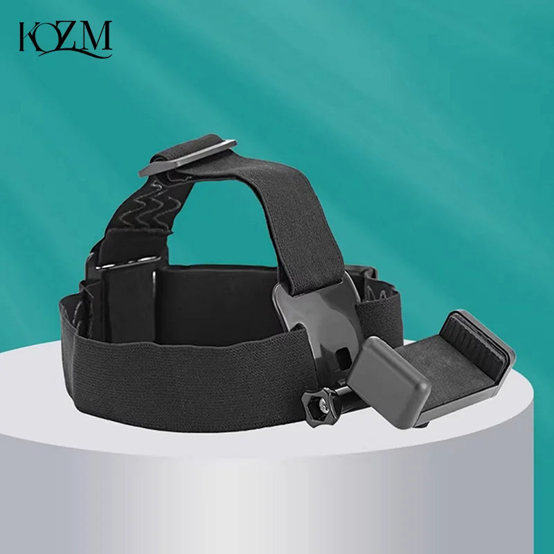 Head-Mounted Headband Bracket Adjustable Live Broadcast Mobile Phone Holder
