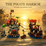 Pirate Cliffside Hideout Collectible Building Blocks Set STEM