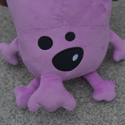 Purple Dog Plush Toys Cartoon