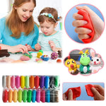 12/24/36PCS Air Dry Clay Ultra Light and Air Dry Clay for Children Non-Toxic and Eco-Friendly