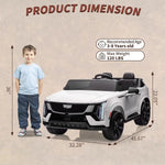 24V Kids Ride on Car Licensed Battery Powered Electric Vehicle w/Remote Control, 2 Seater 4-Wheel Shock Absorbers Smooth Start