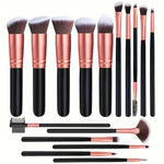 14-18Pcs Premium Synthetic Makeup Brushes Set Foundation Powder