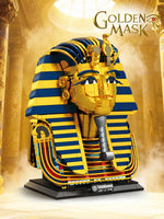 DIY Egyptian Pharaoh Golden Mask Building Blocks Creative STEM
