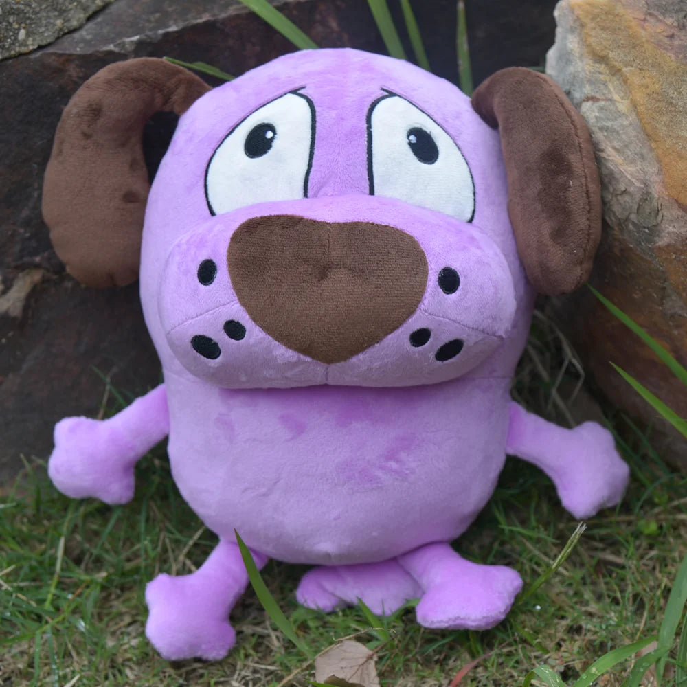 Purple Dog Plush Toys Cartoon