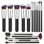 14-18Pcs Premium Synthetic Makeup Brushes Set Foundation Powder