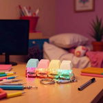 Funny Keyboard Fidget Keychain