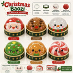2026 Christmas Dumpling Squishy Snowman Elk Santa Claus Squeeze Ball with Box Stress Relief Merry Christmas New Year XMAS Gift