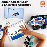 Apitor STEM 6-in-1 Robot J Building Kit APP Remote Control & Coding Toy Educational Robotics Fors Kids Ages 7+