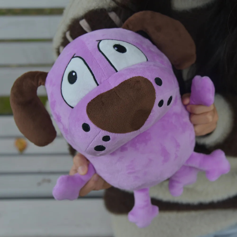 Purple Dog Plush Toys Cartoon