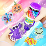 Magic Gel Water Beads Toy: 12-Pack DIY Fairy Garden Kit with Molds, STEM Sensory Squishy Toys,