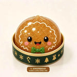 2026 Christmas Dumpling Squishy Snowman Elk Santa Claus Squeeze Ball with Box Stress Relief Merry Christmas New Year XMAS Gift