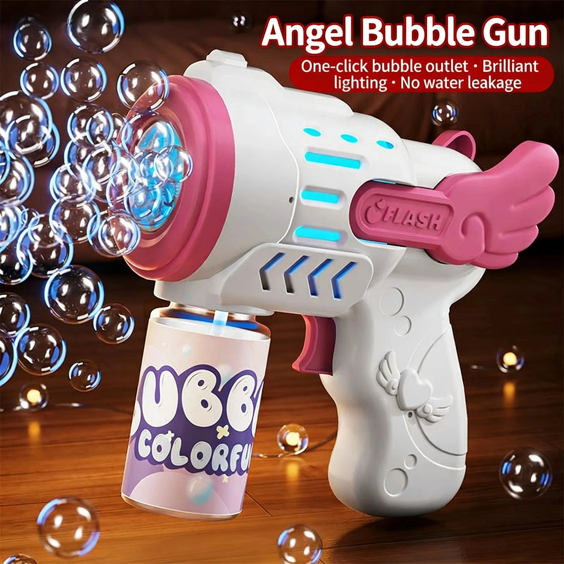 Fully Automatic Bubble Gun  Toy for Kids