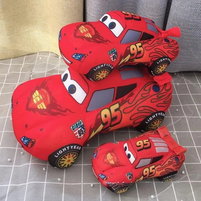 17/25cm Disney Pixar Cars Plush Toy Cute Cartoon Lightning McQueen Plush Doll