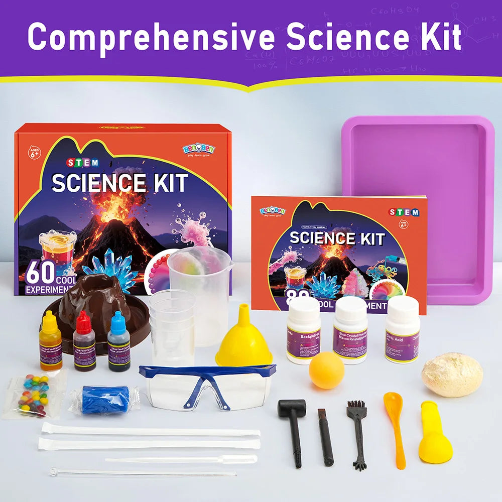 Wonder Science Kit, Experiments Educational Toy For Kids