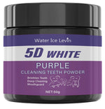 Purple Tooth Cleaning Powder - Sulfate-Free, Deep Cleaning and Polishing, Whitens Teeth in 5 Days