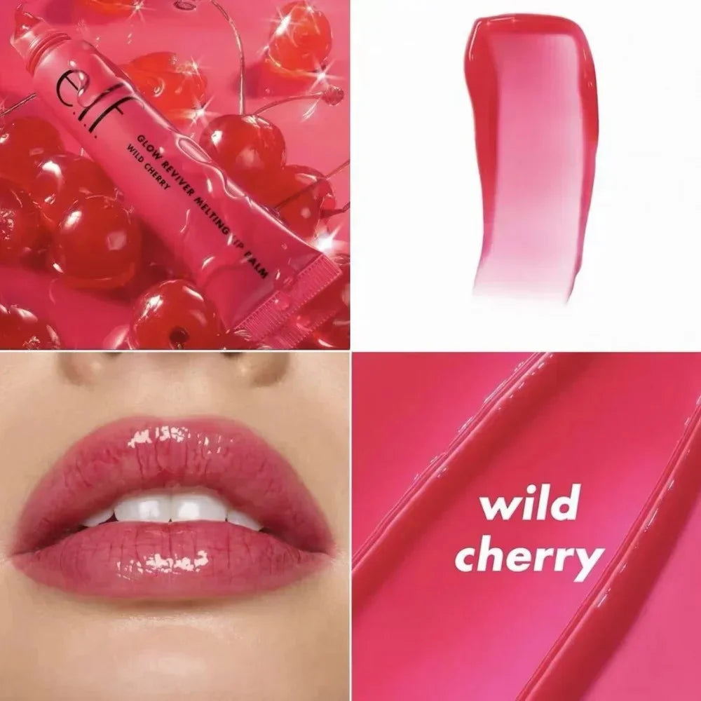 Elf Moisturizing Fruit Gloss Lip Balm Long-lasting Nourish Repair Glow