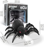 RC Spider Robot Remote Control Spider Toys with Spray/Light/Music Gifts for 6 -12 Year Old Kids