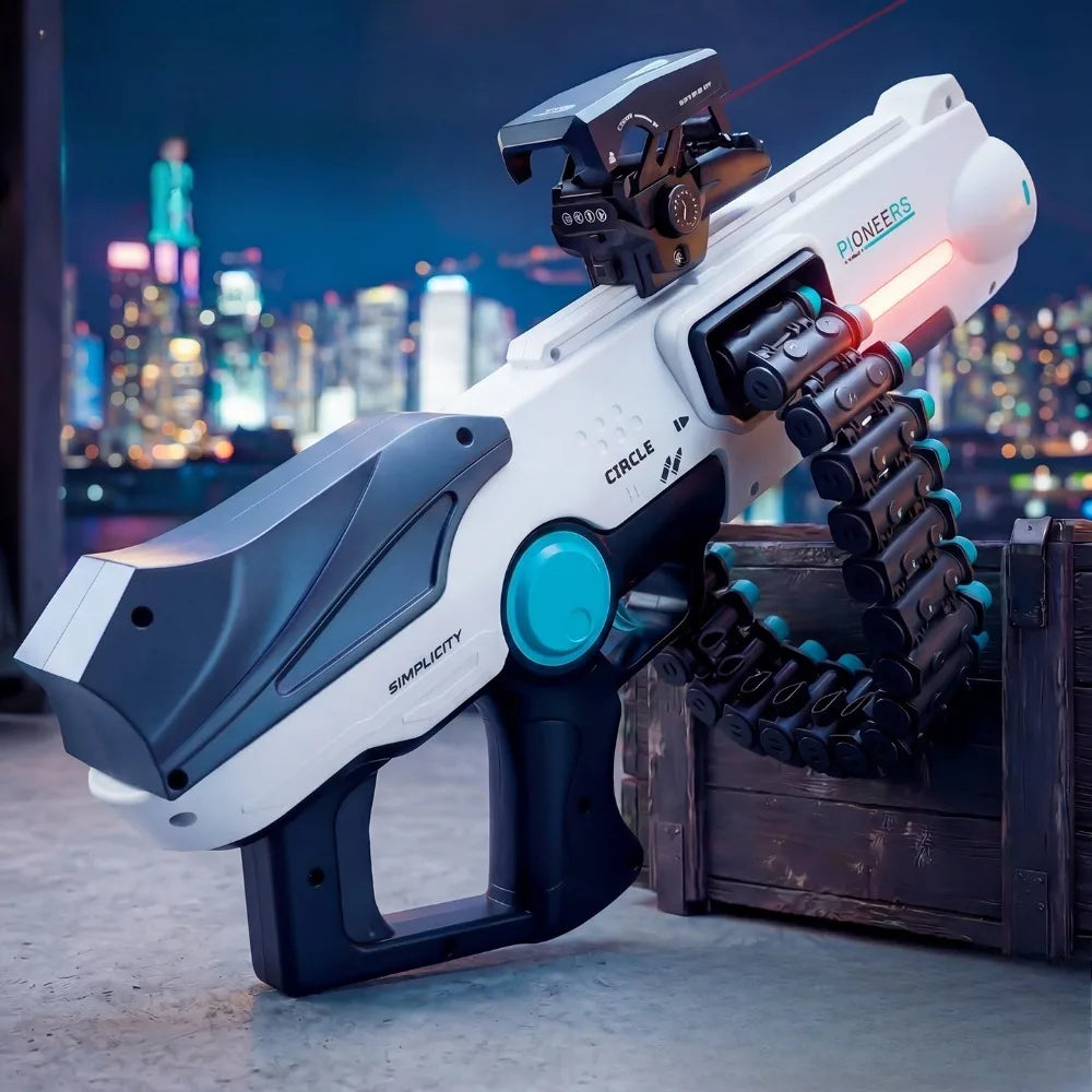 Dual Mode Electric & Manual Soft Bullet Toy Gun