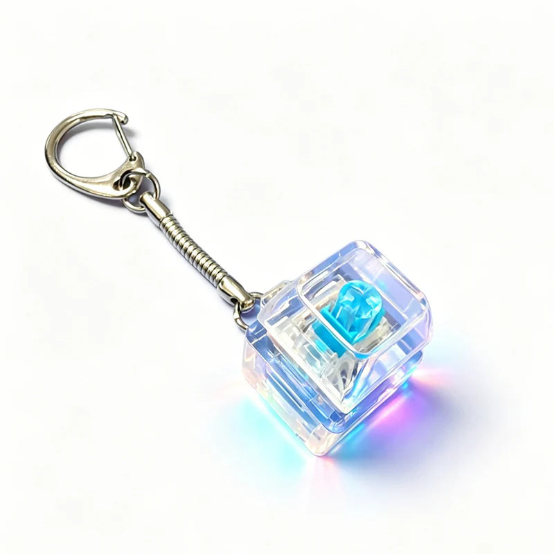 Funny Keyboard Fidget Keychain