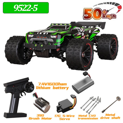 9522PRO 85KM/H High-speed RC Car Brushless Four-wheel Drive Off-road Drift 1:16 Professional Racing Car 9522 50KM/H Boy's Toy