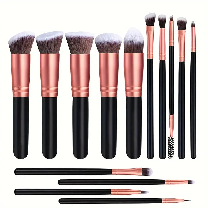 14-18Pcs Premium Synthetic Makeup Brushes Set Foundation Powder
