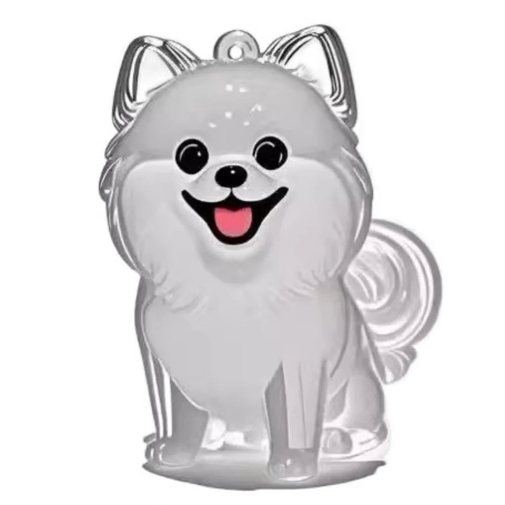 Transparent Dog Fur Storage Capsule Pet Hair Container