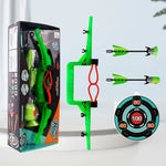Outdoor Shooting Game Whistle Bow Arrow Set Portable Outdoor Sports Entertainment Toy