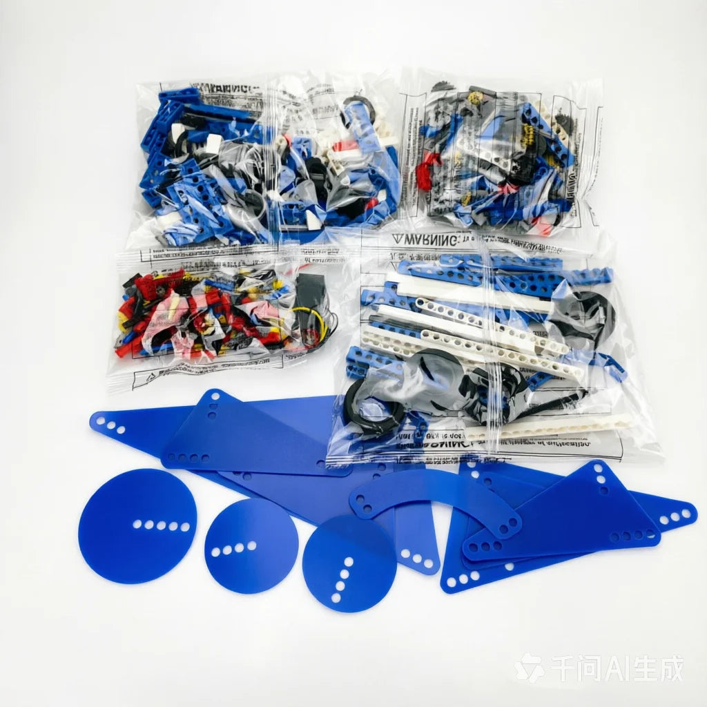 STEM 9686 Educational Set Technical Simple and Motorized Building Blocks