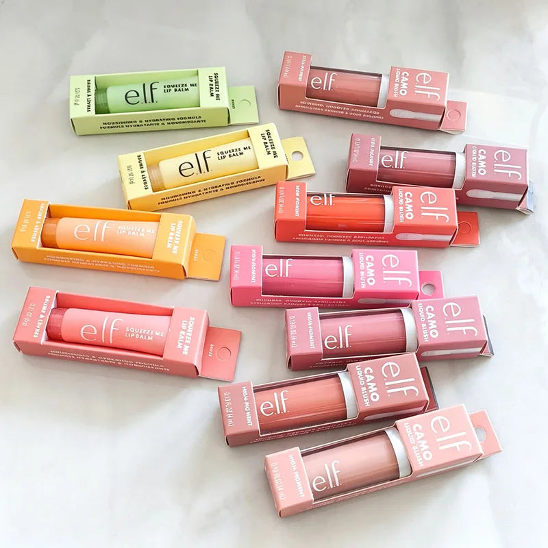 Elf Moisturizing Fruit Gloss Lip Balm Long-lasting Nourish Repair Glow