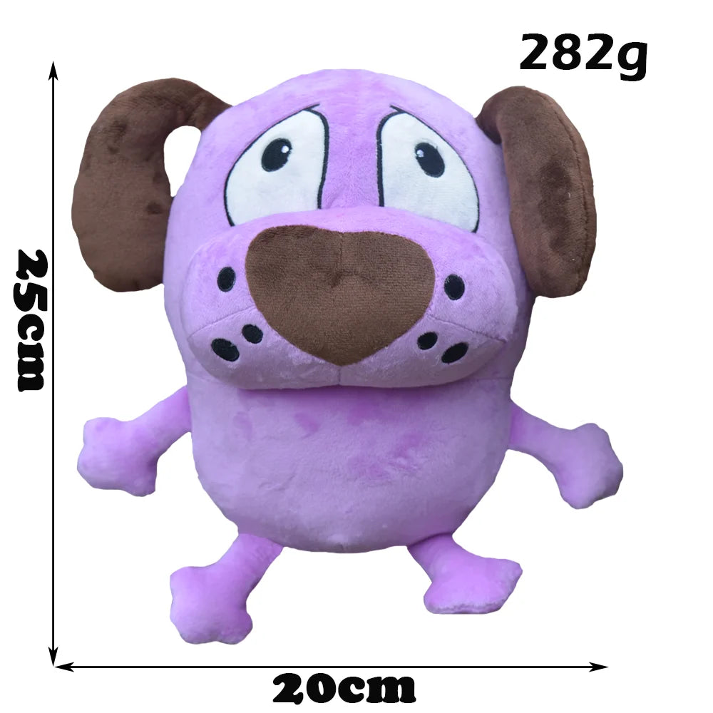 Purple Dog Plush Toys Cartoon