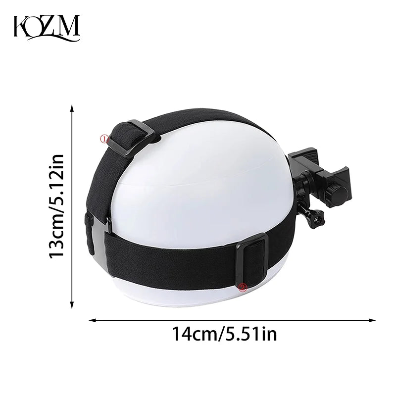 Head-Mounted Headband Bracket Adjustable Live Broadcast Mobile Phone Holder