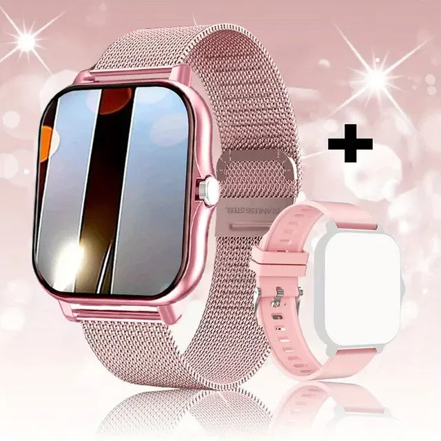 Sport Fitness Clock Health Monitor Waterproof Smartwatch Wireless