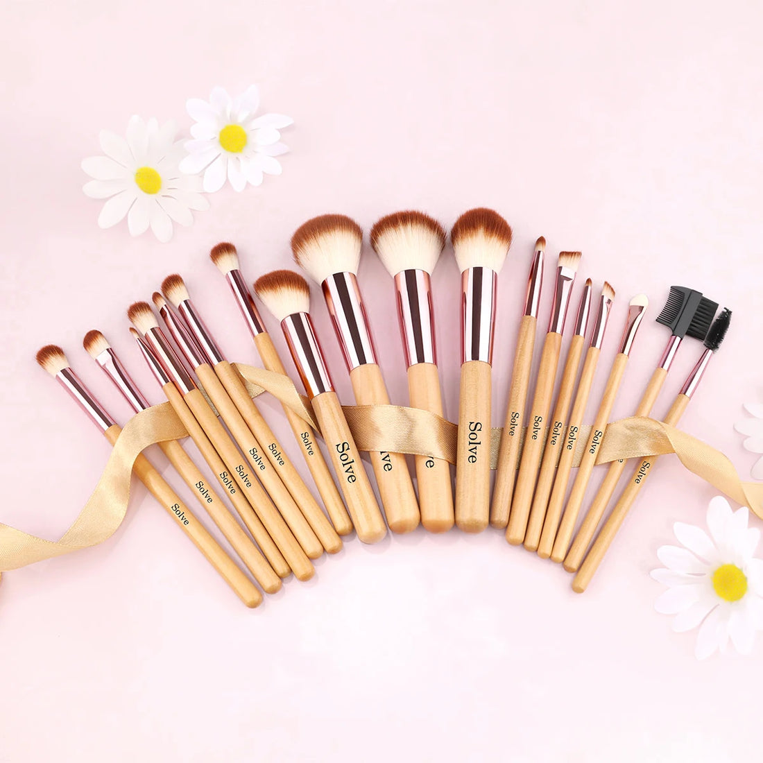 14-18Pcs Premium Synthetic Makeup Brushes Set Foundation Powder