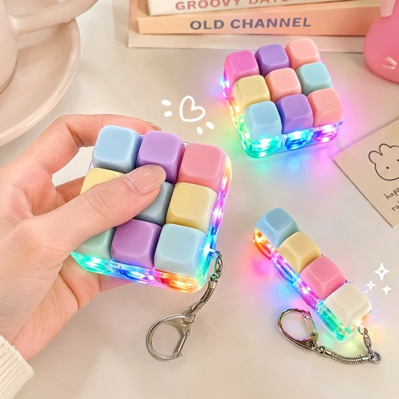 Funny Keyboard Fidget Keychain
