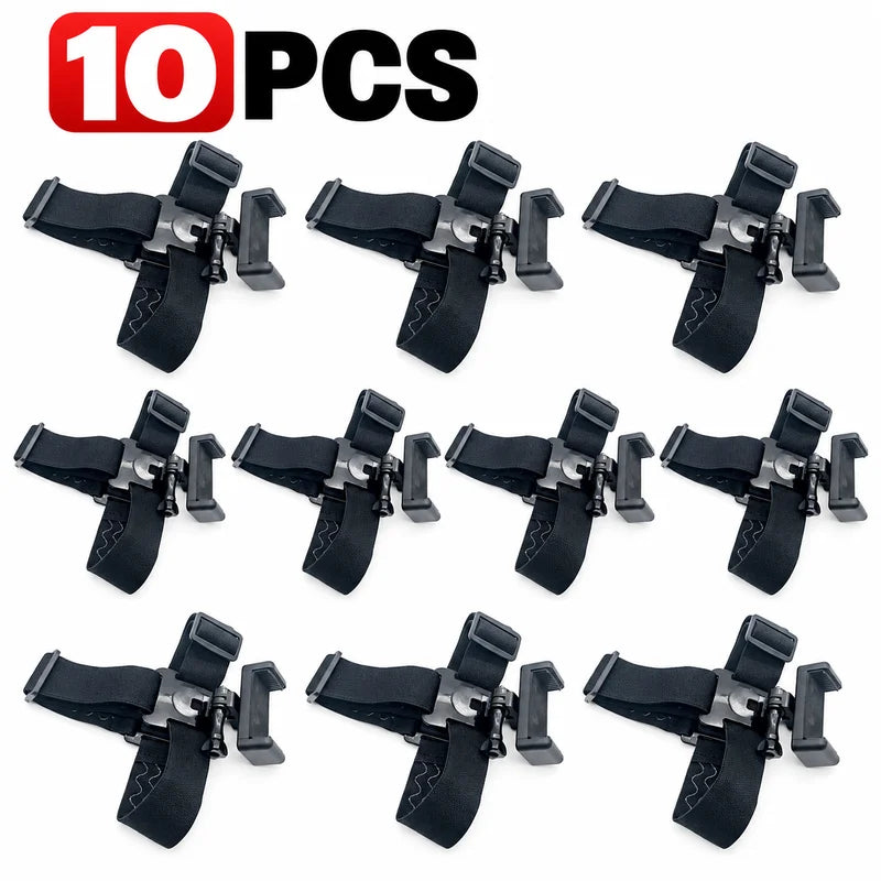 Head-Mounted Headband Bracket Adjustable Live Broadcast Mobile Phone Holder