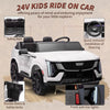 24V Kids Ride on Car Licensed Battery Powered Electric Vehicle w/Remote Control, 2 Seater 4-Wheel Shock Absorbers Smooth Start