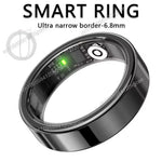 2026 New Smart Ring Heart Rate Blood Pressure Sleep Monitoring Motion Tracking IP68 Waterproof Men Women