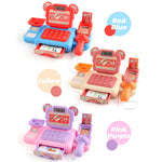 Cash House Toys Electronic Game Lighting And Sound Effects Supermarket Cashier Toys