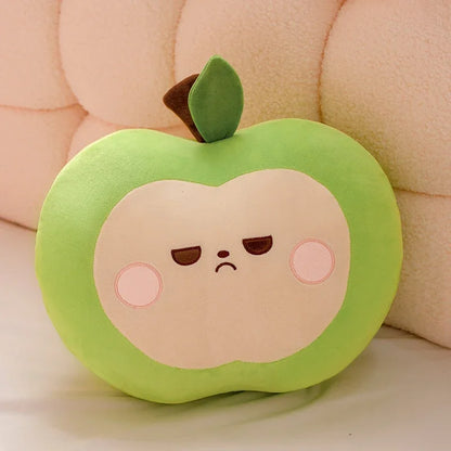 Squishy Red or Green Apple Plush Toy Pillow