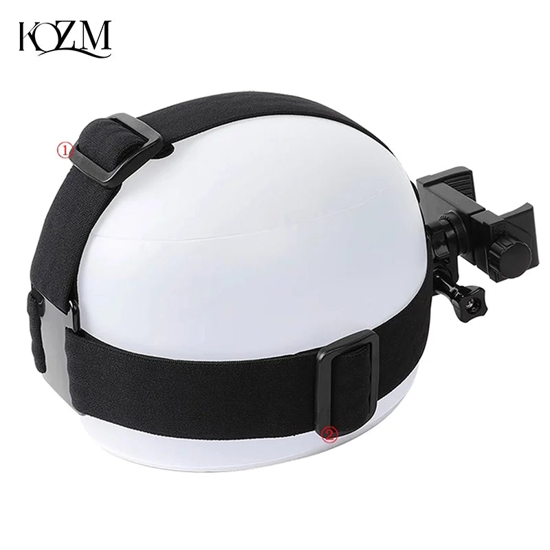 Head-Mounted Headband Bracket Adjustable Live Broadcast Mobile Phone Holder