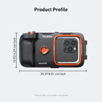 TELESIN Diving Waterproof Phone Case Universal Phone Camera with Remote Control